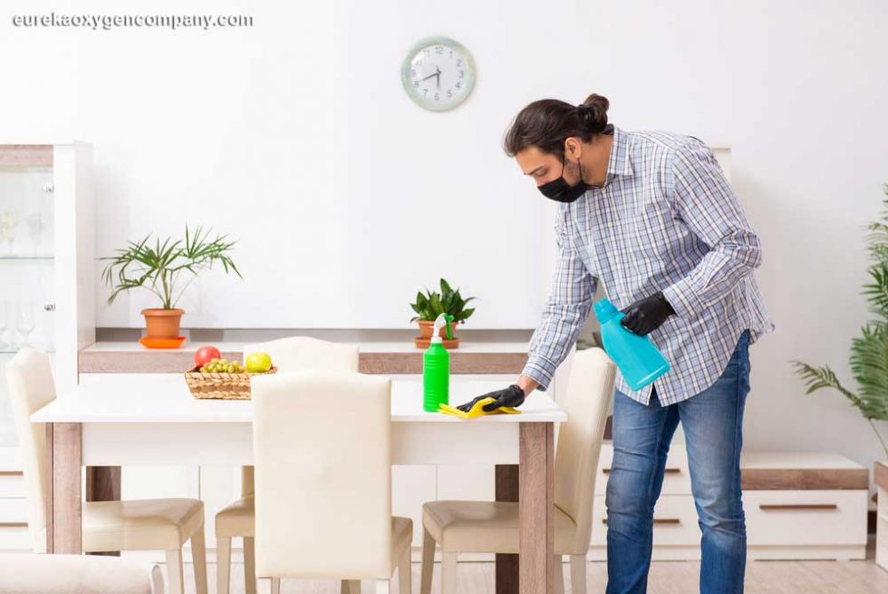 Ethanol vs. Isopropyl Alcohol to Disinfect Eureka Oxygen