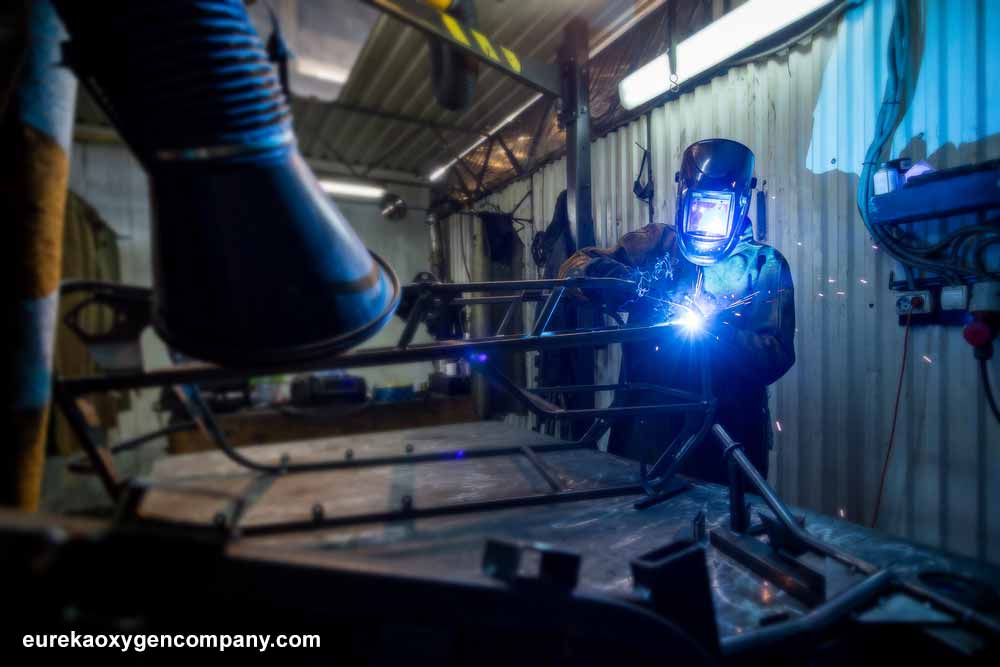 Mild steel welding safety 