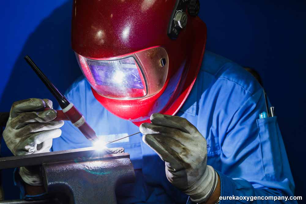 TIG mild steel welding